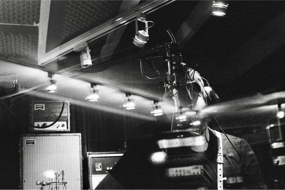 In the studio